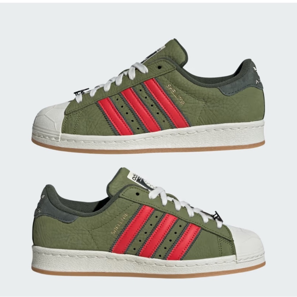 NWT TMNT Men’s Adidas Shell Toe Shoes 9.5